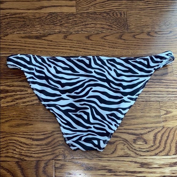 zebra print bikini bottom - Picture 2 of 2
